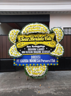 Papan Bunga Duka di Kalomdol