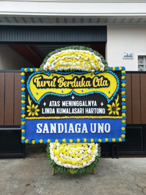 Papan Bunga Duka di Kalomdol